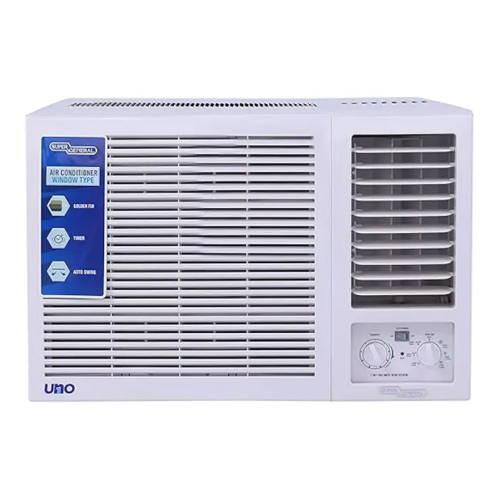 مكيف شباك سوبر جنرال إيجيت 21 الف وحدة - بارد Ksga25ge1 مكيف شباك سوبر جنرال