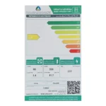 ⁦ثلاجة بابين 15 قدم فالكون - أبيض flm425⁩ - الصورة ⁦3⁩