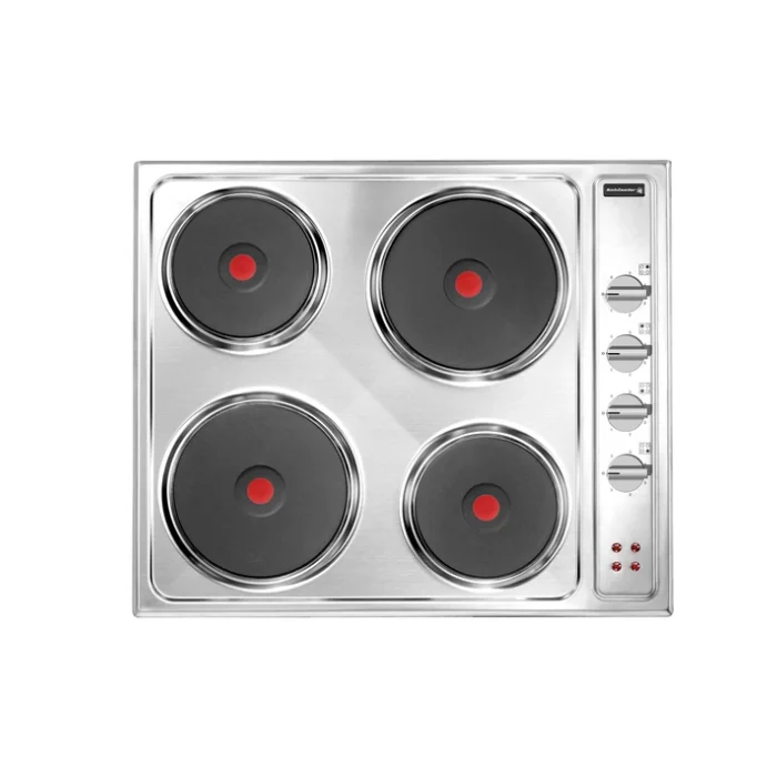 مسطح كهرباء كلفنيتور بلت ان 60 سم 4 عيون - ستيل rgbh-eafhpsp-164/x مسطح كهرباء