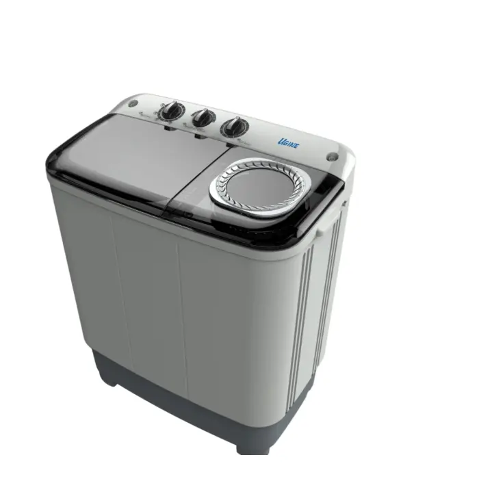 غسالة ملابس حوضين يوجين 8 كيلو - أبيض UWMTTN8 غسالة ملابس حوضين