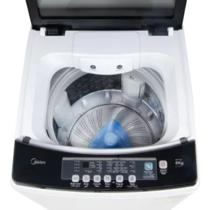 غسالة 8 كيلو ميديا تحميل علوي _ أبيض Mac80n