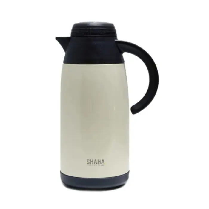 ترمس شاي شاها 1.1 لتر - بني كريمي 311115023 ترمس شاي شاها