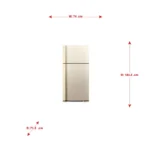 ثلاجة بابين