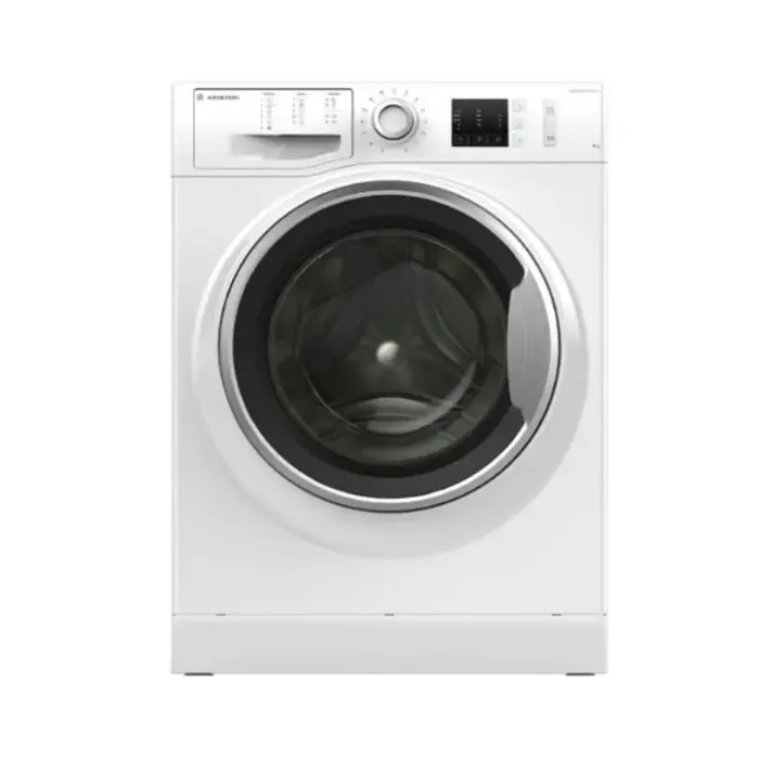 غسالة تعبئة امامية اريستون 8 كيلو - أبيض Nm10823ws60hz غسالة تعبئة امامية