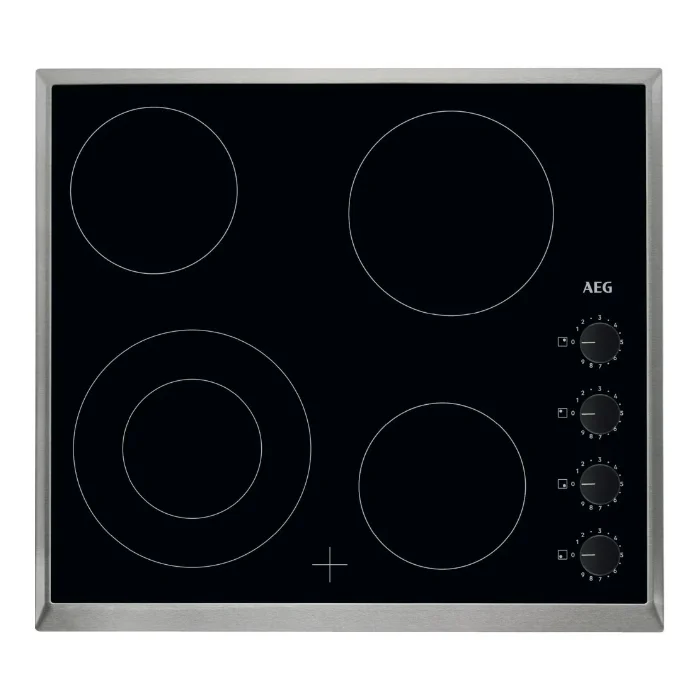 بوتاجاز مسطح كهرباء AEG بلت ان 60 سم - ألماني Hk614010mb بوتاجاز مسطح