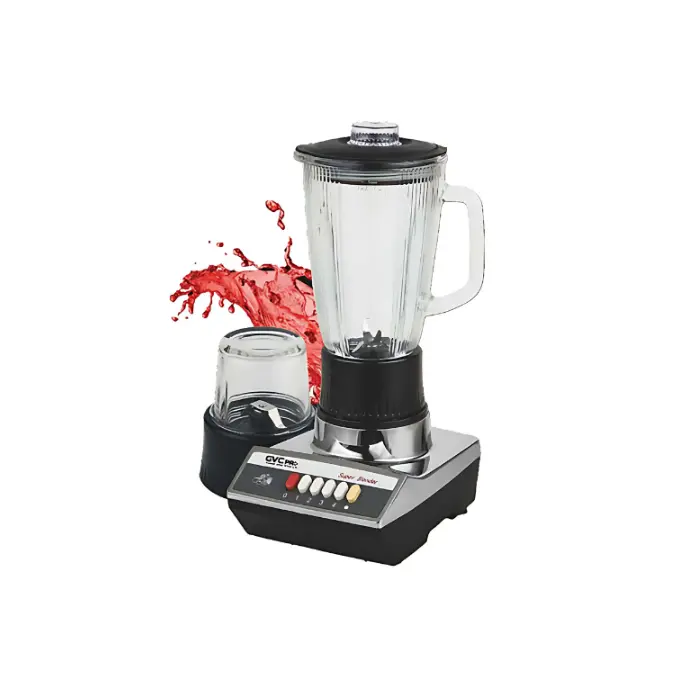 خلاط كهرباء GVC PRO جك مع مطحنه 1.5 لتر - 600 وات - أسود Gvcb-2460 خلاط كهرباء