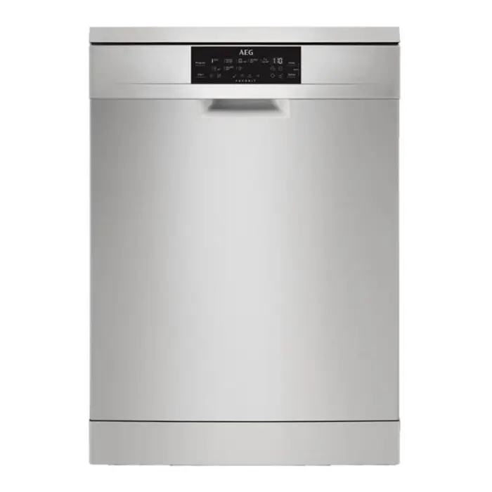 غسالة أطباق 15 مكان 8 برامج AEG - ستيل Ffe83700pm غسالة أطباق