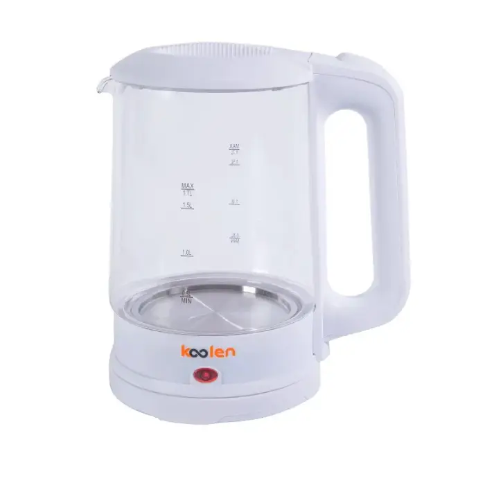 غلاية زجاجية كولين 1.7 لتر 1700 وات - أبيض 800102013 غلاية زجاجية كولين
