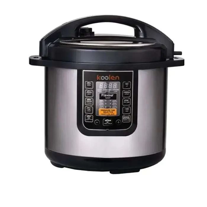 قدر ضغط كهرباء 10 لتر كولين - أسود * فضي 816106004 قدر ضغط