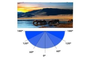 شاشة 55 بوصة