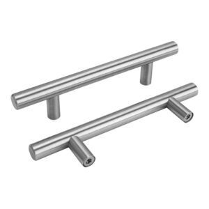 ثلاجة بانكول عرض بابين زجاج كاونتر قائم - ستيل EPF3721