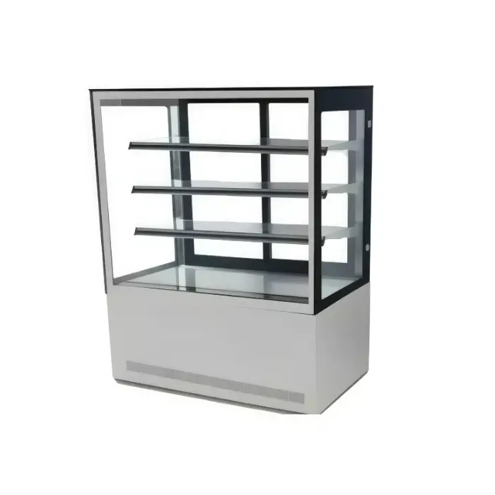 ثلاجة بانكول عرض 1.2 متر مربع - ستيل GN-1200R3(ss) ثلاجة بانكول