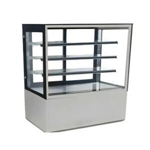 ثلاجة بانكول عرض 1.5 متر - مربع - ستيل GN-1500R3(ss)