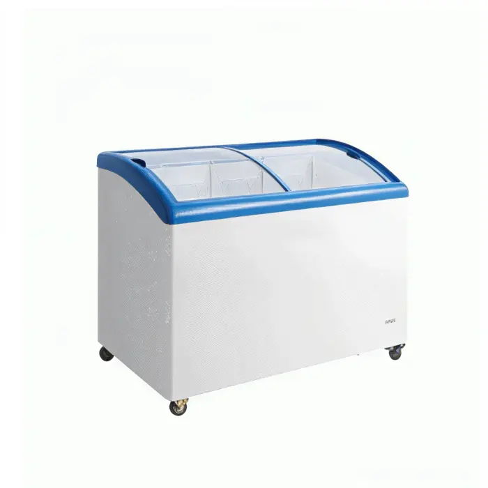 فريزر ارضي بانكول سحاب 12.4 قدم - أبيض SD-352B فريزر ارضي