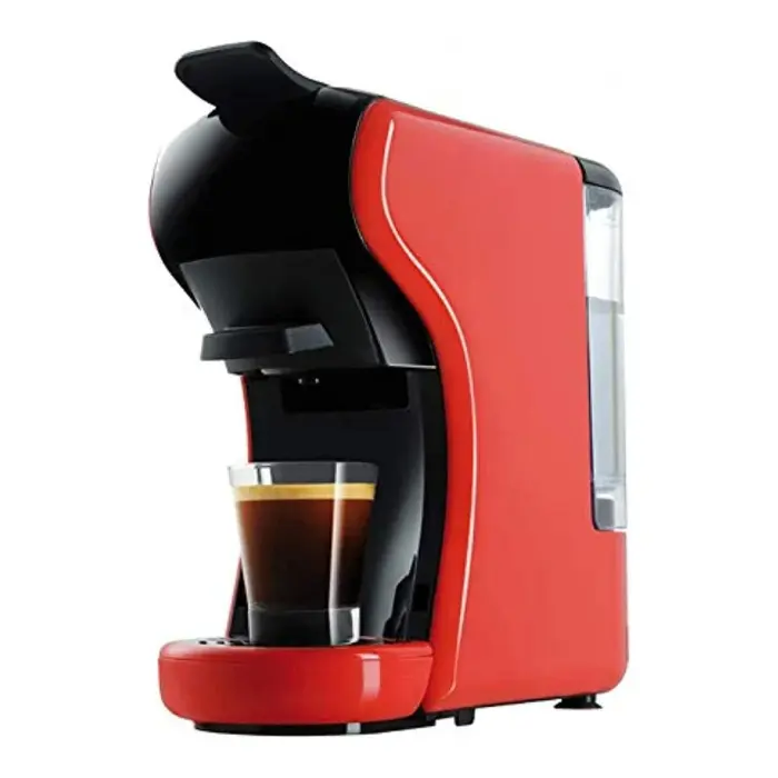 محضرة القهوة GVC PRO كبسولات 3*1 - 1450 وات - أحمر Gvcm-1904 محضرة القهوة