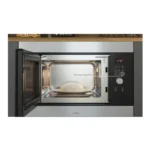 ⁦ميكروويف 25 لتر اريستون بلت ان - ستيل Mf25gixa60hz⁩ - الصورة ⁦2⁩