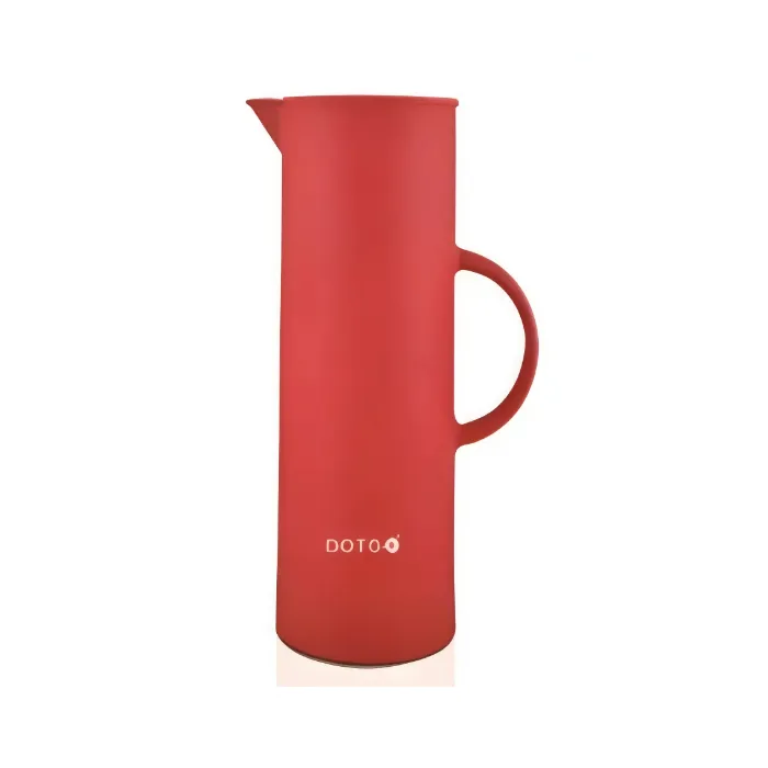 ترمس 1 لتر شاي وقهوه دوتس - أحمر VJD-10PP-04 ترمس 1 لتر