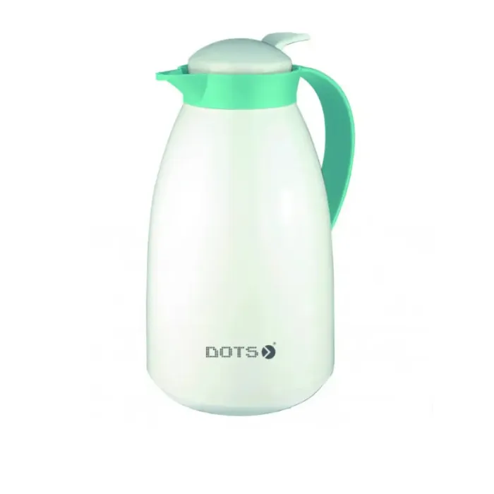 ترمس شاي دوتس 1 لتر - أبيض VJD-10PP-01 ترمس شاي