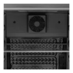 ⁦ثلاجة عرض 3 قدم باب زجاج يوجين - D frost - أسود UR1DGK94⁩ - الصورة ⁦2⁩