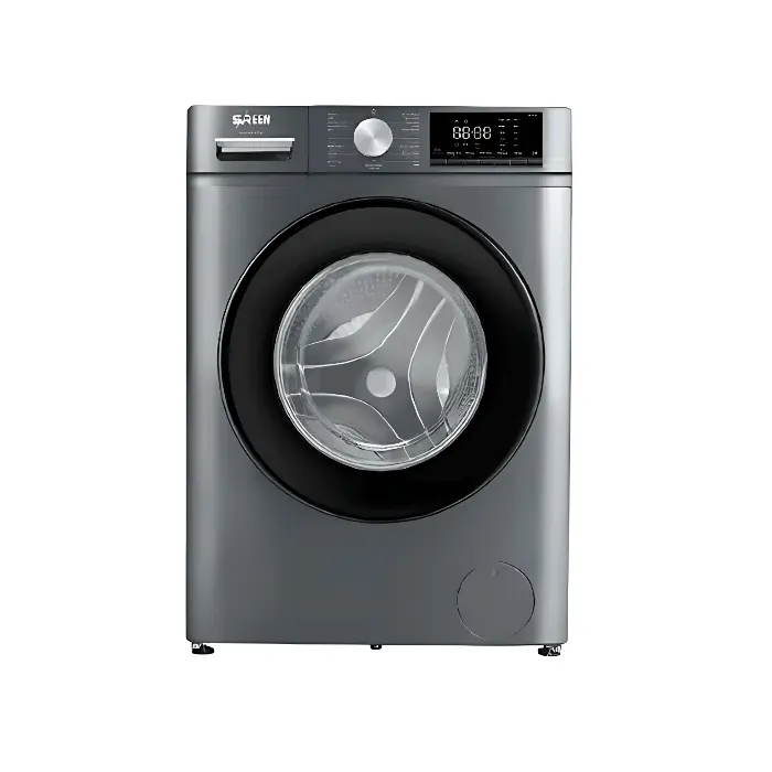 غسالة 8 كيلو أمامية سرين ــ 15 برنامج ــ فضى SRWM-8FWS غسالة 8 كيلو