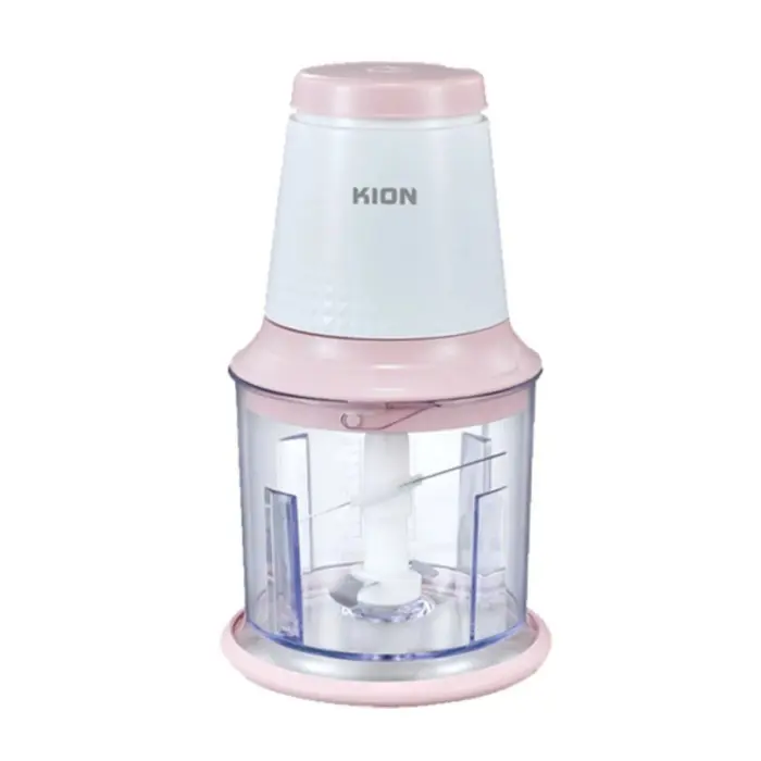 قطاعة طعام كيون كهربائية 400 وات - 600 ملل - وردي KHD/7221P قطاعة طعام