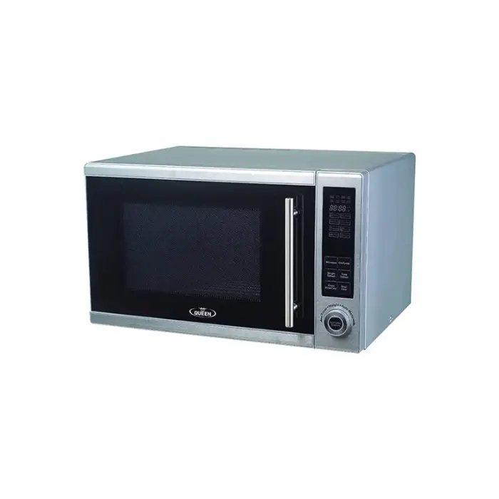ميكروويف 30 لتر هوم كوين 900 وات شواية – فضي HQMW30M ميكروويف 30 لتر