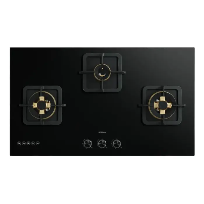 سطح غاز بلت ان روبام 90 سم ــ أمان كامل ــ أسود JZ(Y/T)-B320 سطح غاز