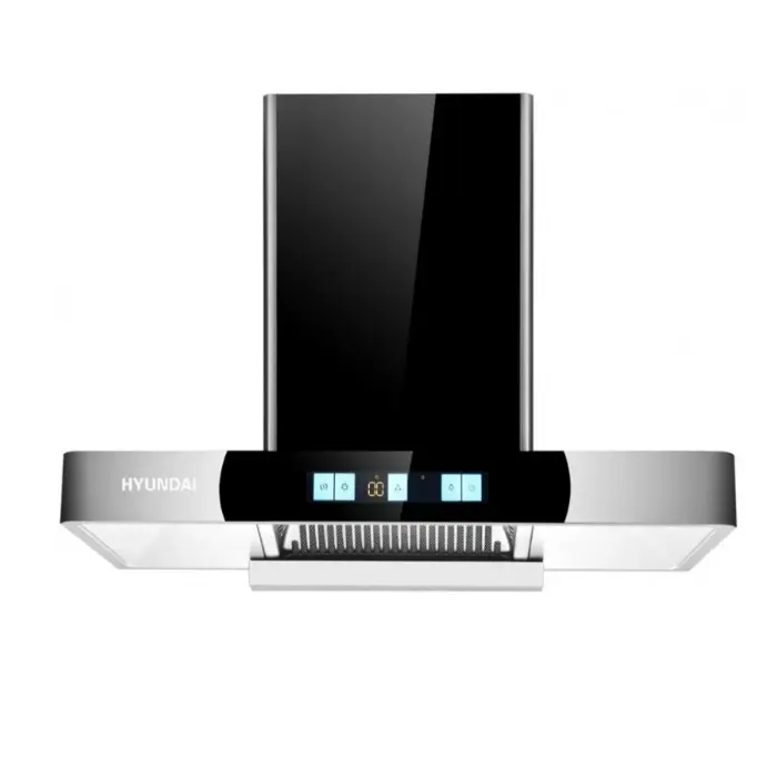 شفاط مطبخ هيونداى 90 سم - أسود HY-02 شفاط مطبخ