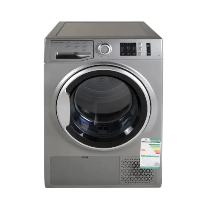 مجفف اريستون 15 برنامج 8 كيلو مع مكثف - فضي NTSCM108BS60Hz مجفف اريستون