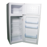 ثلاجة دورا سات بابين 7.3 قدم – فضي