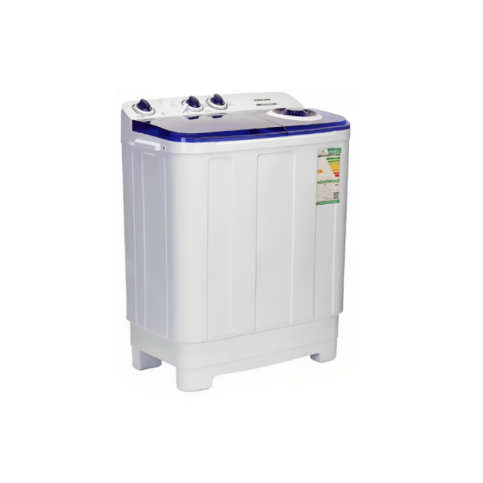 غسالة 7 كيلو نيكاي حوضين - أبيض
