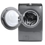 غسالة تعبئة امامية دايو ١٣ كيلو تجفيف 7 كيلو - فضي