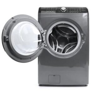 غسالة تعبئة امامية دايو ١٣ كيلو تجفيف 7 كيلو - فضي