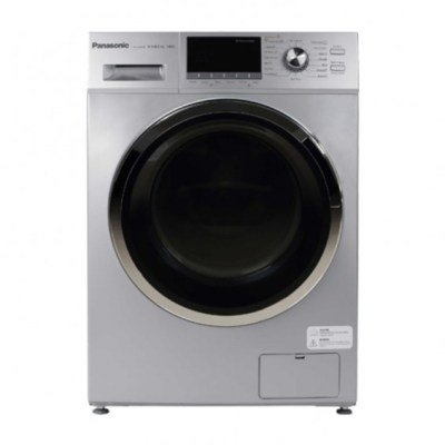 غسالة 8 كيلو باناسونيك تحميل أمامي-فضي