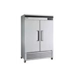 ثلاجة بابين دايو 50 قدم 2 باب مغلق _فضي