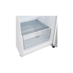 ثلاجة بابين ال جي 11.8 قدم انفرتر - أبيض