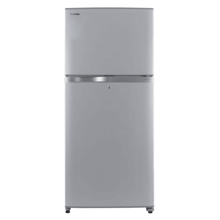 ثلاجة بابين توشيبا 21 قدم انفرتر - نو فروست - فضي