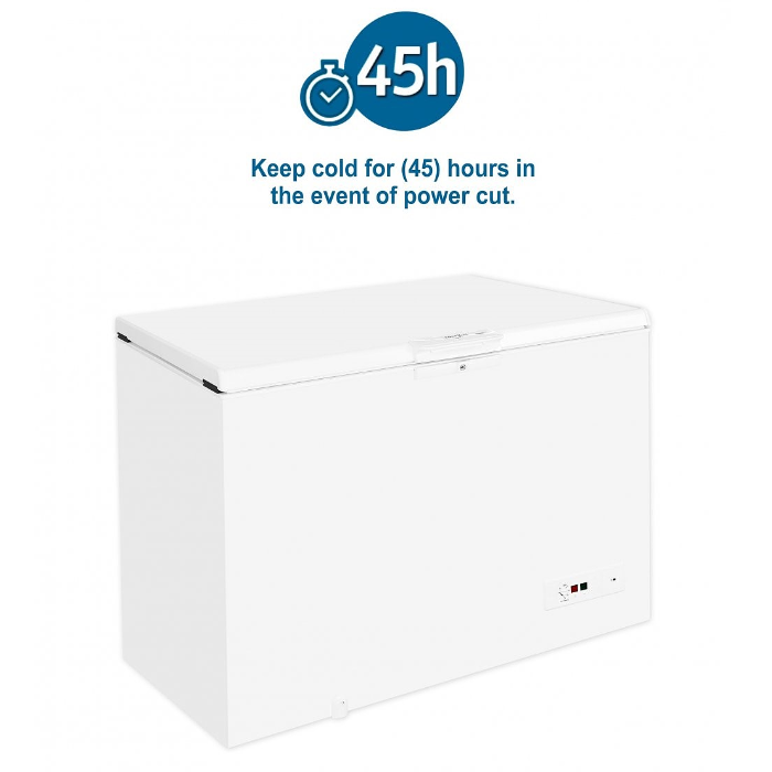 فريزر ويربول أفقي 10.80 قدم – نو فروست – إيطالي