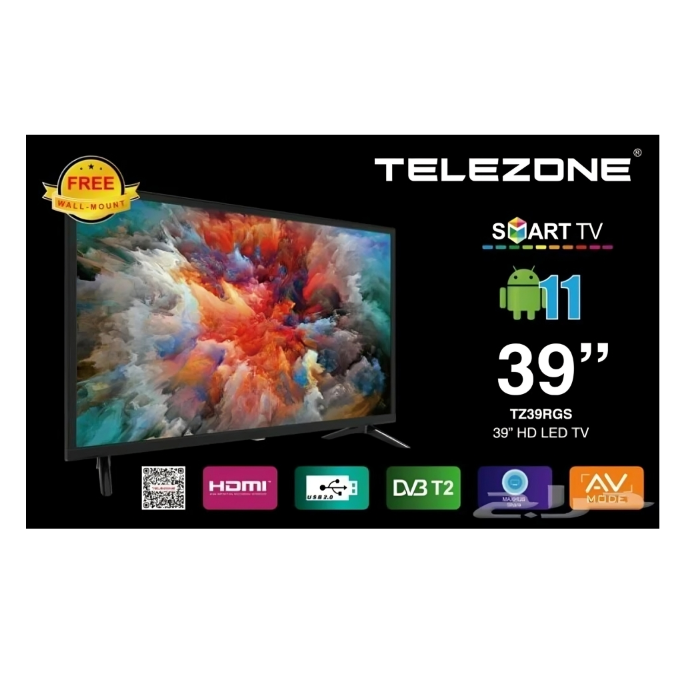 شاشة 39 بوصة تليزون سمارت أندرويد HD - LED