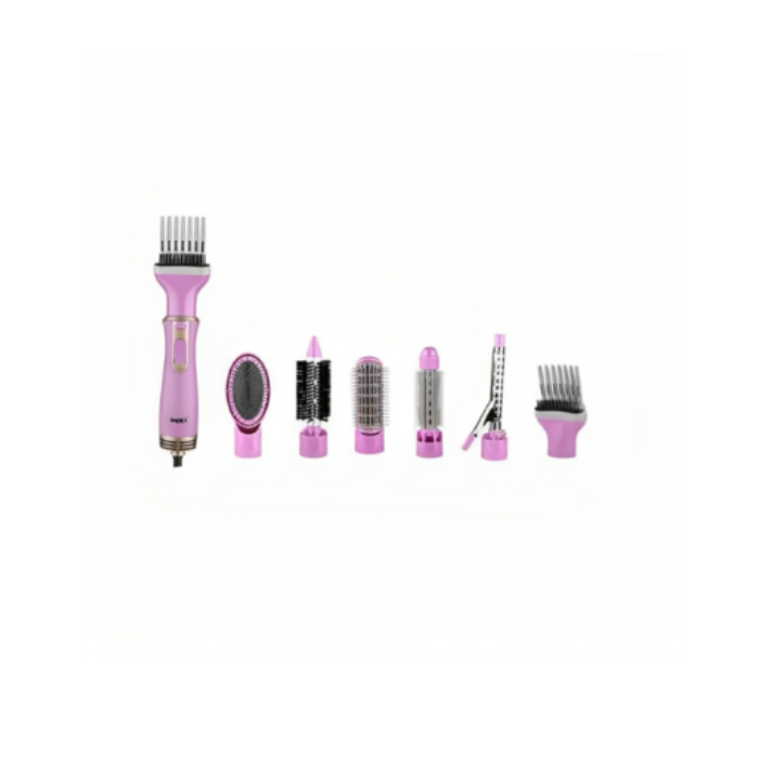 مصفف شعر 6 في 1 امبكس 800 وات - وردي