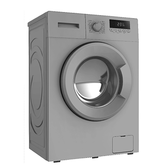 غسالة فالكون 8 كيلو تعبئة أمامية - فضي