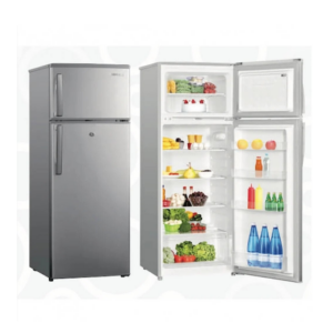 ثلاجة 7 قدم بابين نيكاي - ستيل