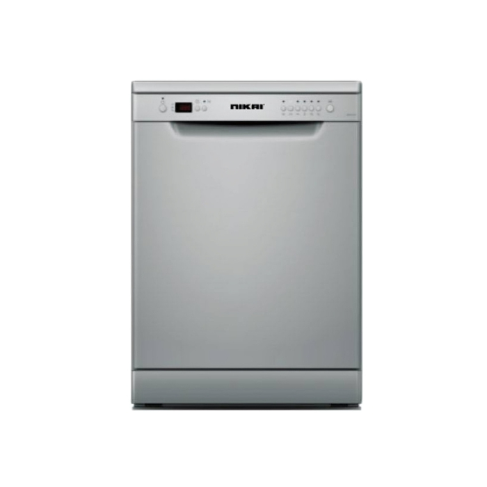 جلاية صحون نيكاي 12 مكان 6 برامج - ستيل