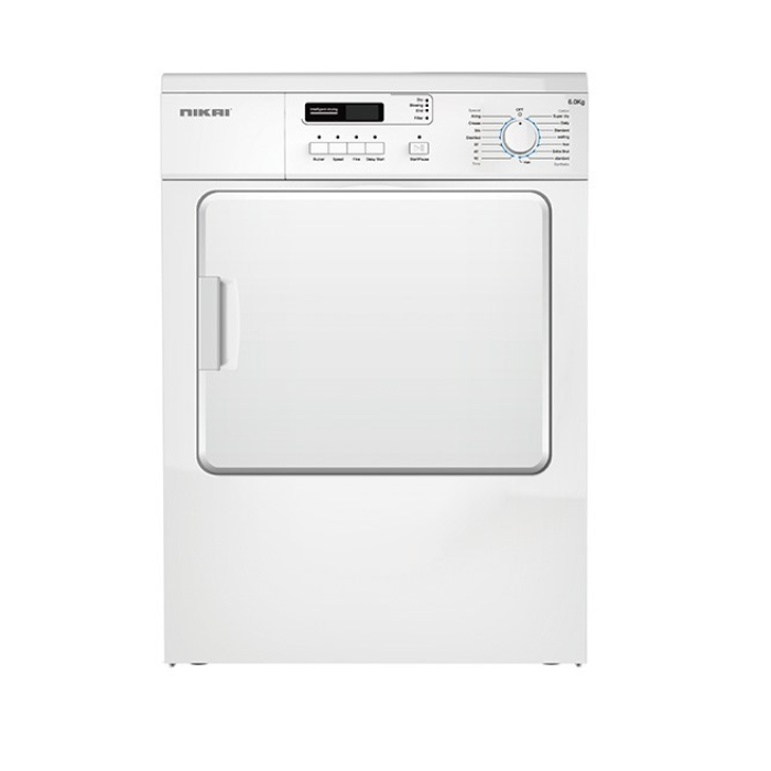 نشافة ملابس نيكاي 7 كيلو 15 برنامج - ابيض