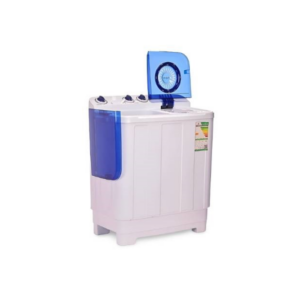 غسالة 10 كيلو نيكاي حوضين - أبيض