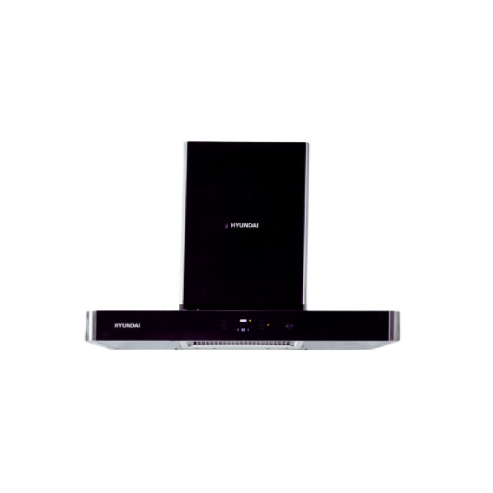شفاط مطبخ هيونداي 90 سم- أسود