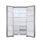 ثلاجة دولابي ال جي 22.8 قدم - انفرتر - فضي