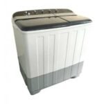 غسالة دايو 18كيلو حوضين - أبيض