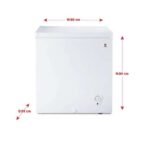 فريزر افقي وايت وستنجهاوس 5 قدم - أبيض