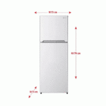 ثلاجة 17 قدم دايو بابين – نوفروست – أبيض